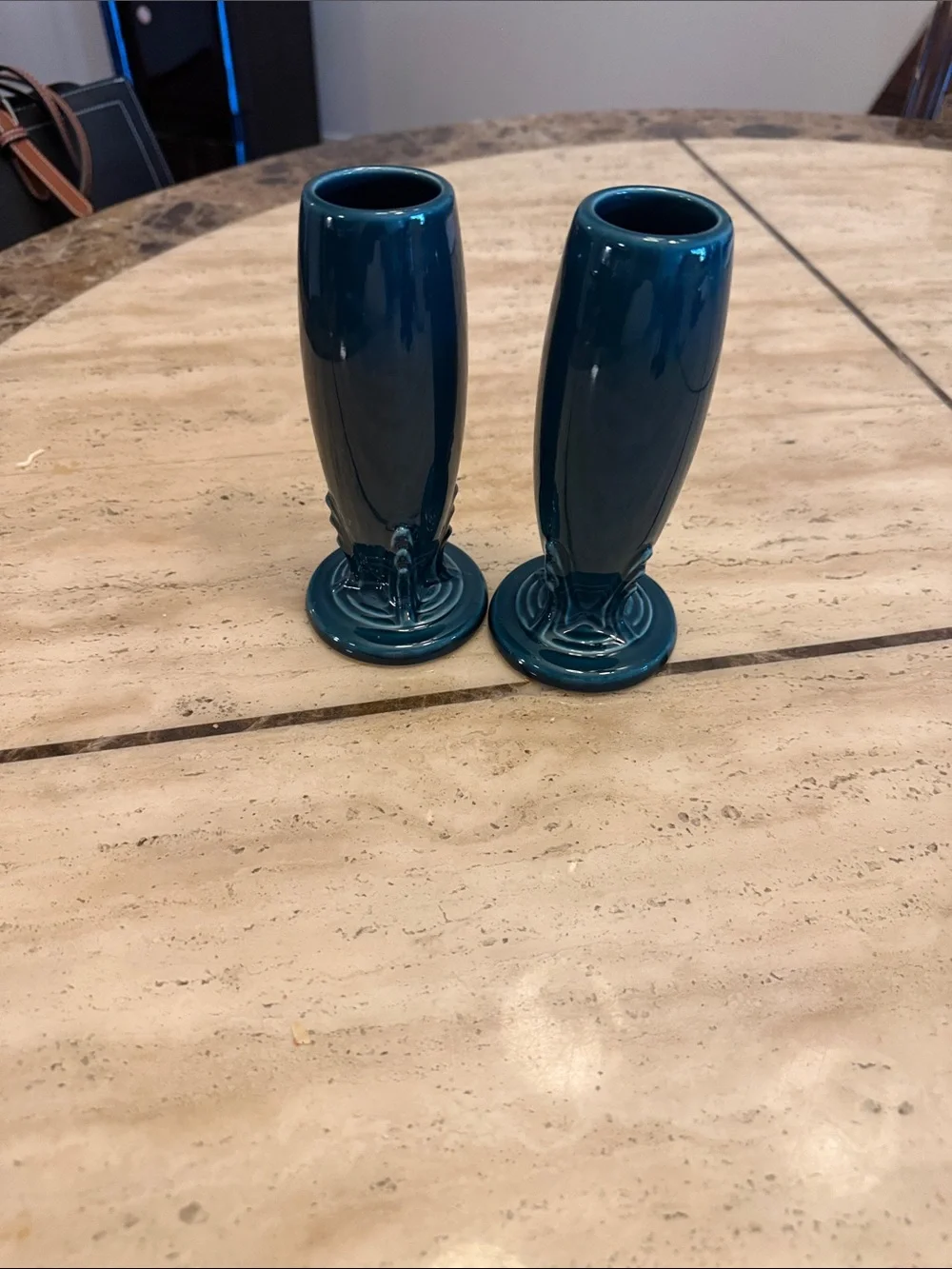 Fiesta juniper Ceramic Bud Vase